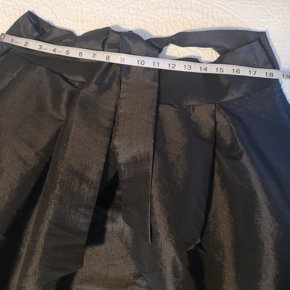 BEST CODY Women's Skirt Black Size 3XL Dip-Hem High-Low A-Line - Picture 9 of 10